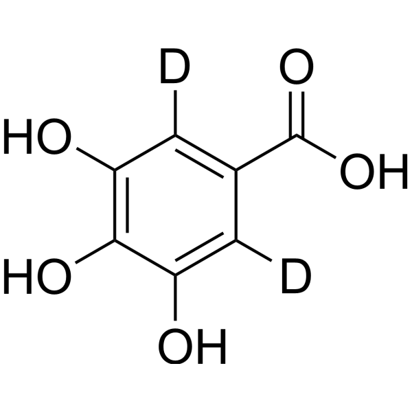 Gallic acid-d2 (3,4,5-Trihydroxybenzoic acid-d2) 294660-92-7